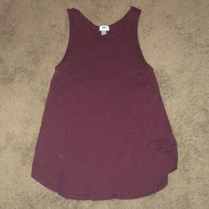 High Neck long and lean tank